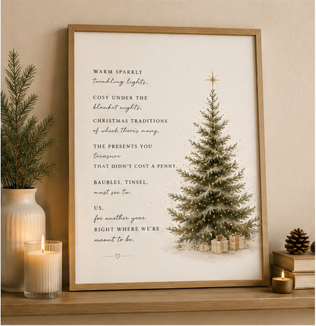 Us at Christmas - A4 Download and Print