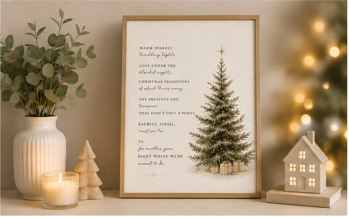 Us at Christmas - A4 Download and Print